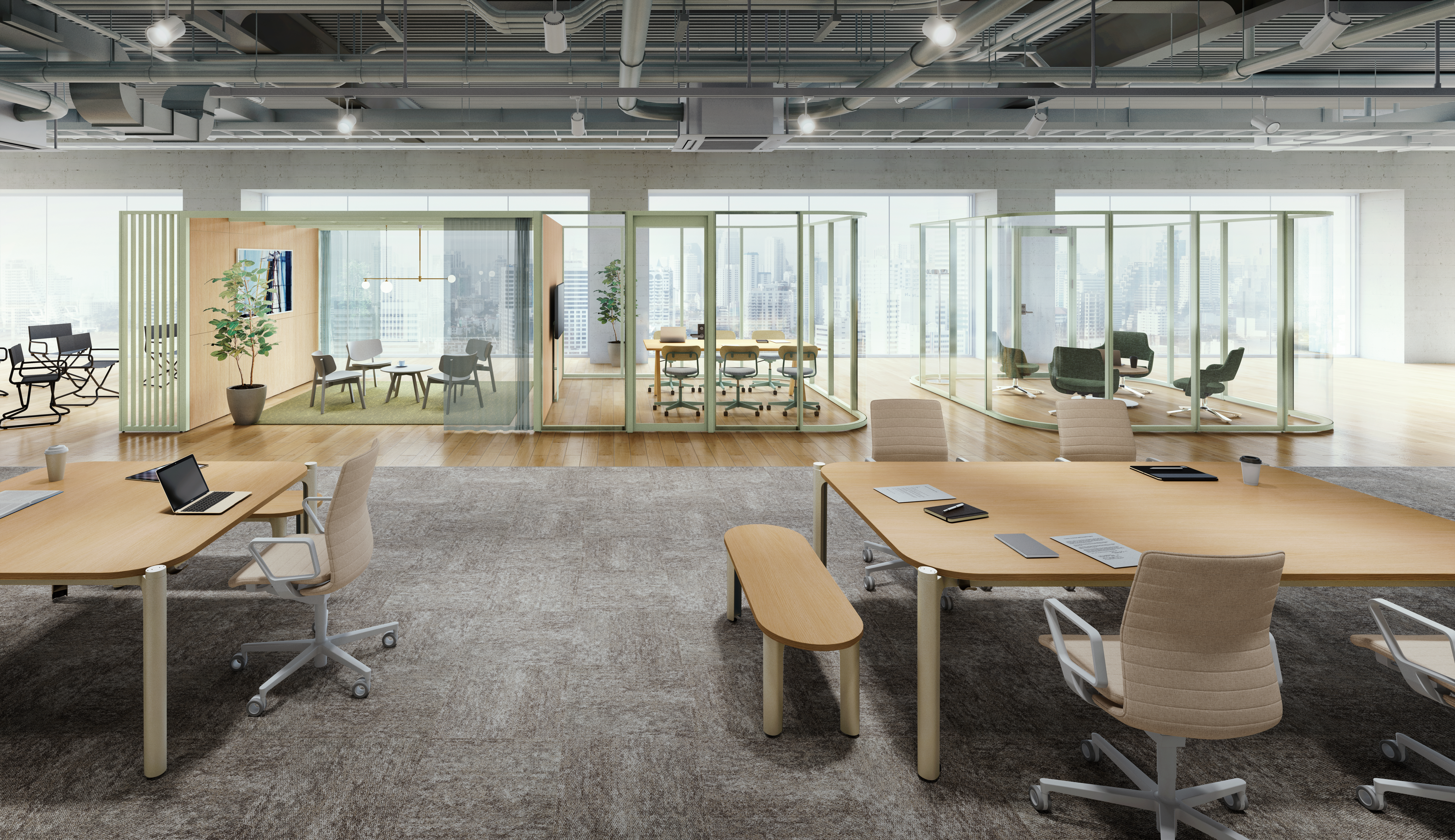 家具ブランド「DAYS OFFICE」から、コミュニケーションの拠点となる